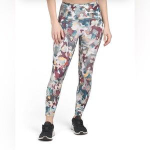 SPANX | NWT Women’s Printed Camo Ruby Multi Active 7/8 Length Leggings